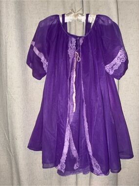 60s peignoir set